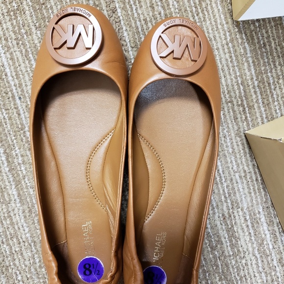 michael kors lindsay ballet flats